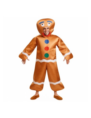 Costume Biscotto di Pan di Zenzero Taglia L - di alta qualità, ideale per carnevale, feste a tema ed eventi speciali